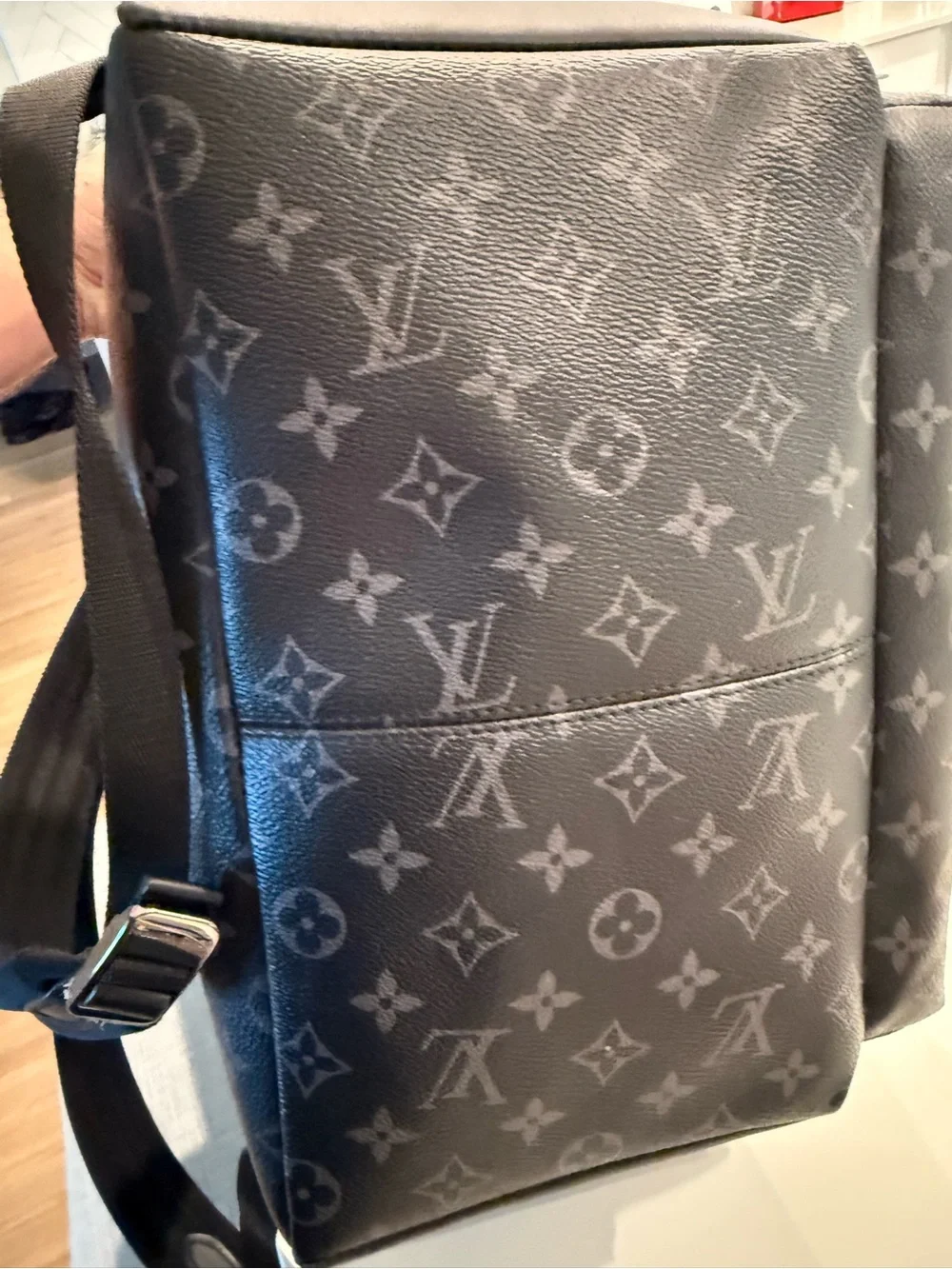 Louis Vuitton Discovery Backpack MM Monogram Eclipse